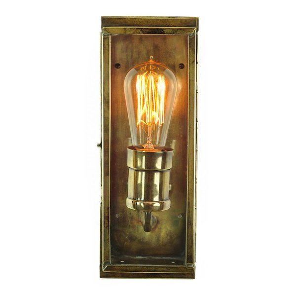 Limehouse Engineer (Small) Wall Lantern Antique Brass.jpg